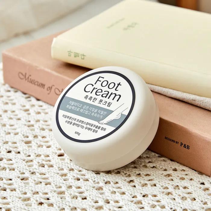 Foot cream that moisturizes and smoothes rough feet