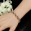 Wave Crystal Gemstone Bracelet Lobster Clasp Crystal Chain Bracelet New Women Bracelet  Women