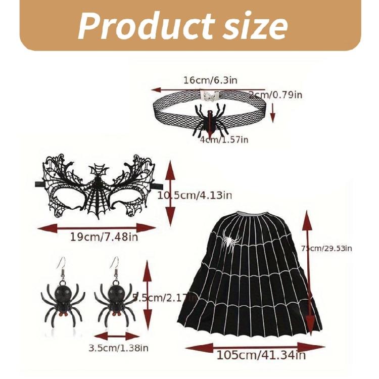 Halloween Witch Cosplay Accessories, Witch Cosplay Costume Accessories for Girl Kid Carnivals, Masquerade, Cosplay Party