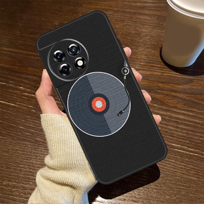 Minimalist Music Lover For OnePlus 15R 13 12 11 9 Pro 12R 13R 10T 13T Case For OnePlus Nord 5 CE 2 3 4 Lite N20 N30