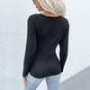 Odzież damska Moda Codzienne Topy Koszule Modny i Codzienny Design Temperamentu Top Jednoczęściowy Patchwork Panterka Sweter Dzianinowy z Długim Rękawem