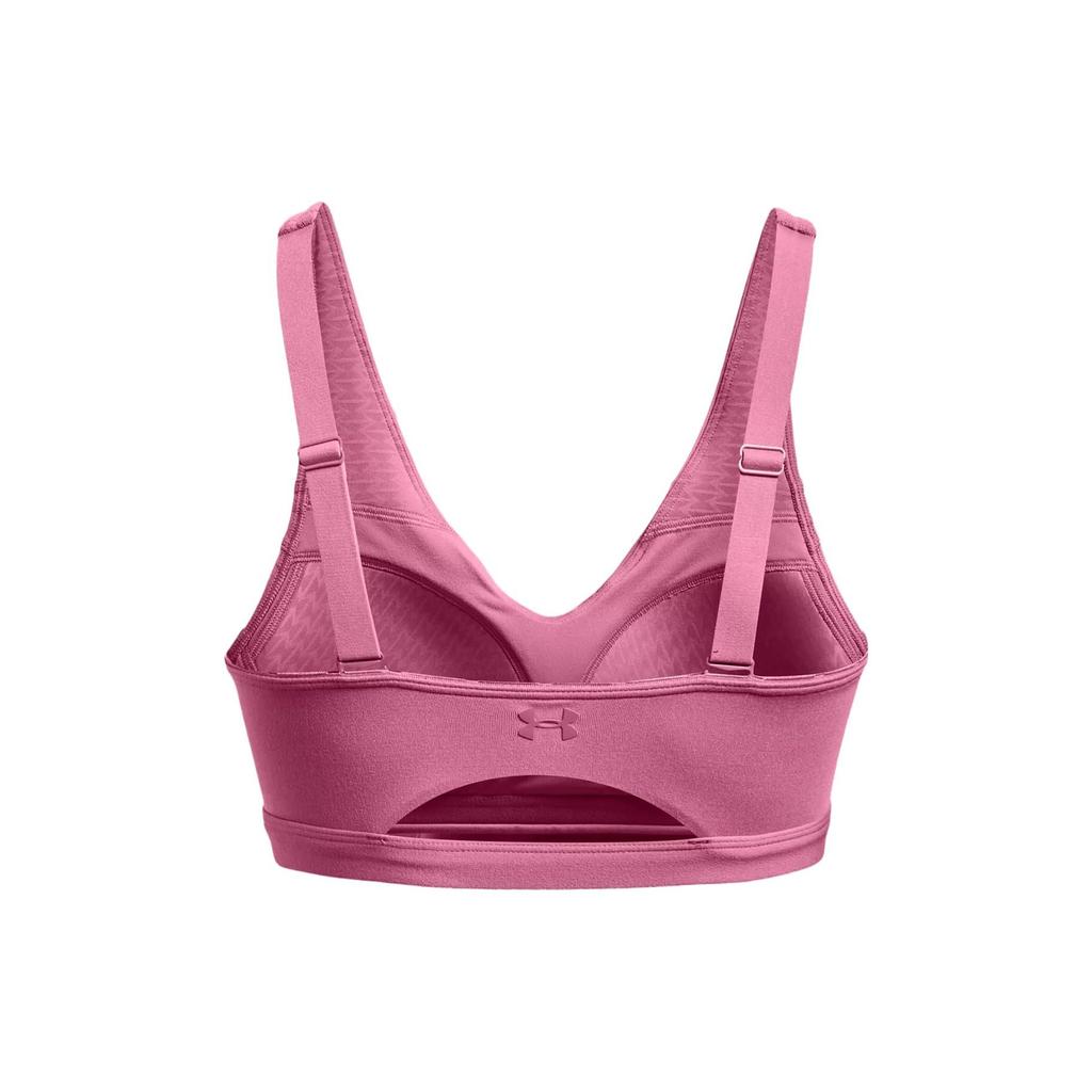 Under Armour SmartForm Color Block Breathable Medium Intensity Sports Bra Women Underwear Rhythm-Pink 1373826-669