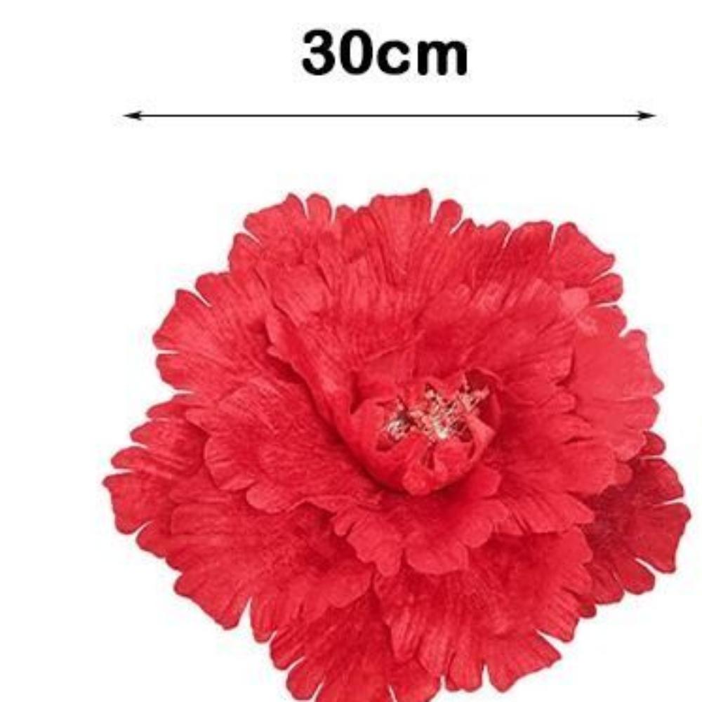 NEW Silk Artificial Peony 30/50cm Artificial Flowers Large Flower Background Fake Flowers Giant Flower Head Party Supply