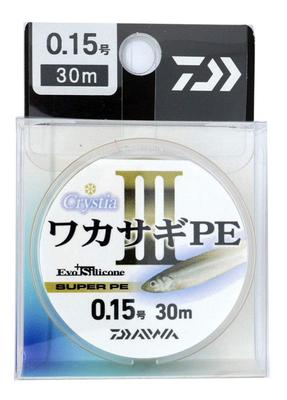 Daiwa PE Line Christia Smelt PE3 0.15 30m 2 culori (cu marcaj de culoare)