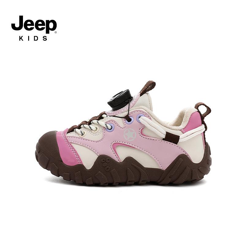 

Jeep Kids Fleece-Lined Sports Shoes - Children s Outdoor Hiking Shoes for Autumn/Winter 31
