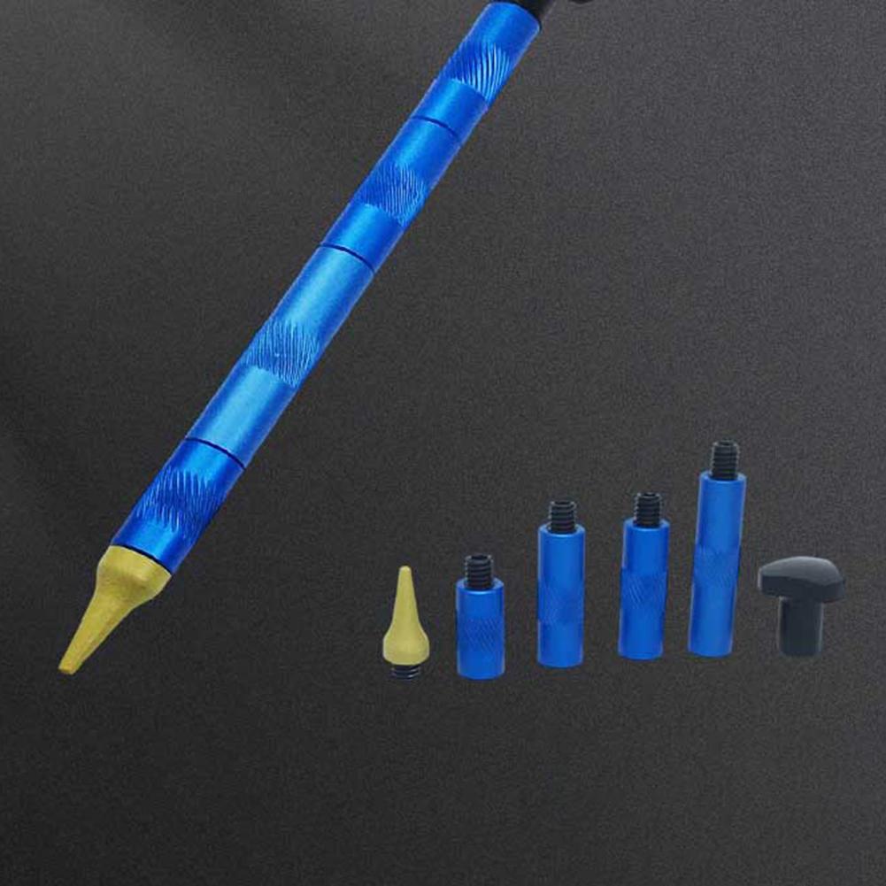 Auto-Ausbeulwerkzeuge, Dellenreparatur ohne Lackieren, Aluminiumlegierung, Abklopfwerkzeuge, Ablassstift, einstellbare Länge, Auto-Heilstift, Handwerkzeug