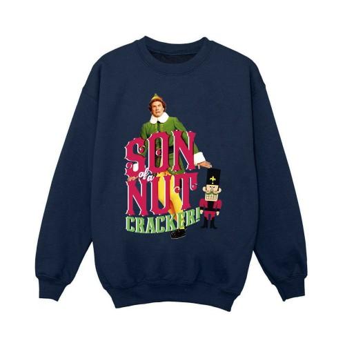 Elf Mens Son Of A Nutcracker Sweatshirt