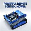 High Efficiency Gasoline Crawler Remote Control Robot Lawn Mower Adjustable Cutting Height For Farm