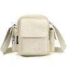 Water-Repellent Multi-Pocket Commuter Mobile Phone Bag Women's Shoulder Crossbody Bag Small Square Bag