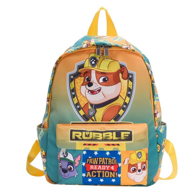 Paw Patrol Kids Backpack With Lightweight Nylon For School Kindergarten Boys And Girls Special Characters Included