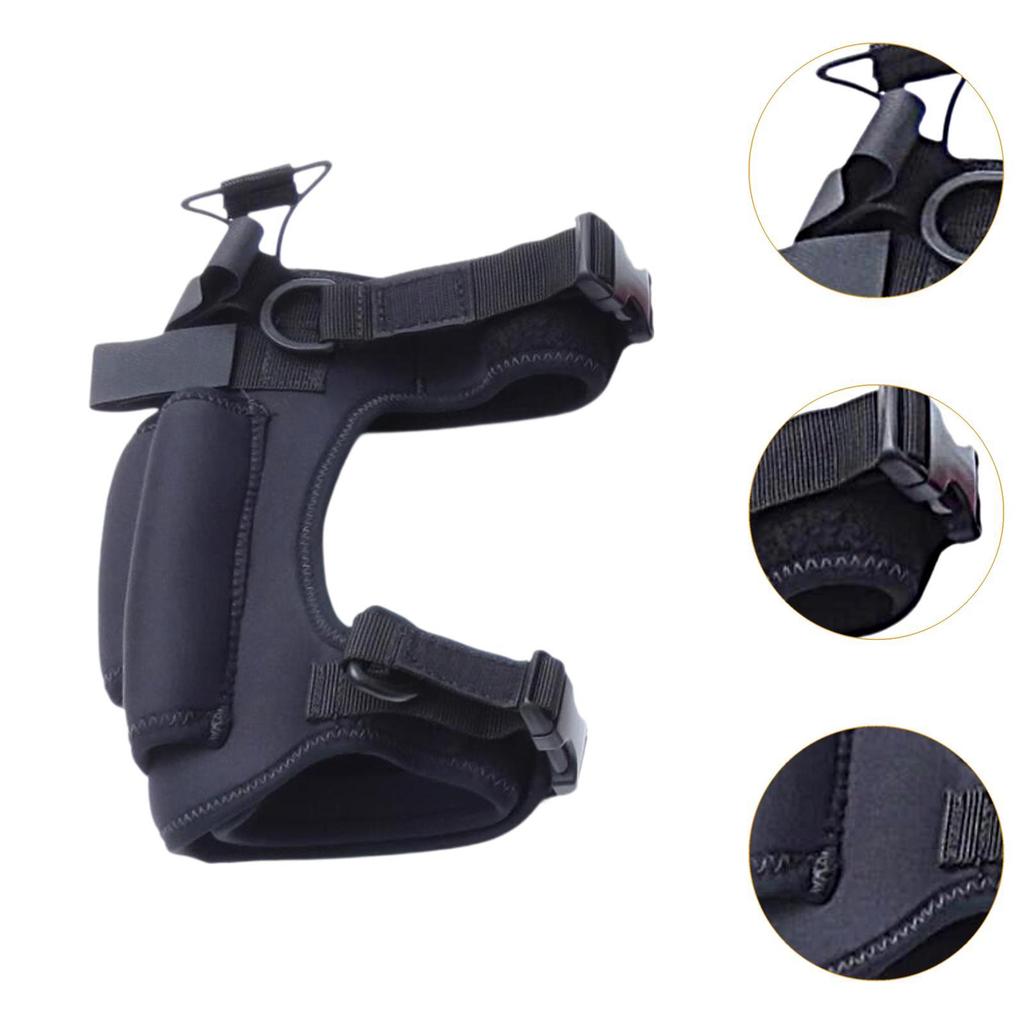 Scuba Diving Leg Knife Holder Adjustable Comfortable Dive Knife Wrap Leg Strap for Swimming Water Sports Camping Spearfishing