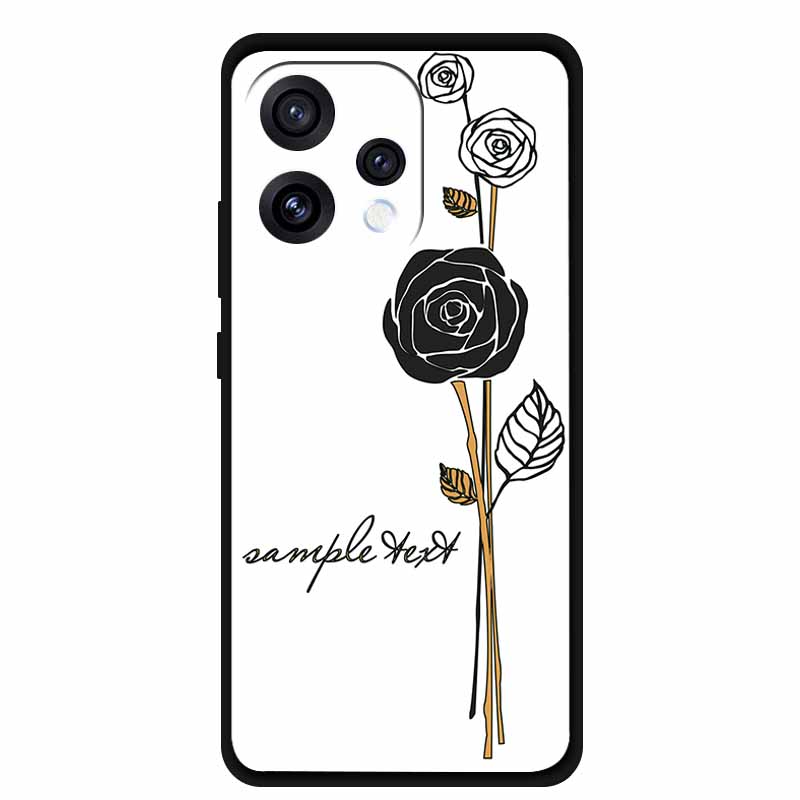 3D Emboss Case For Oppo Reno15 5G Phone Case Reno 15 Coque Flowers Silicone Soft Back Cover For Oppo Reno 15C 5G 2025 Case Funda