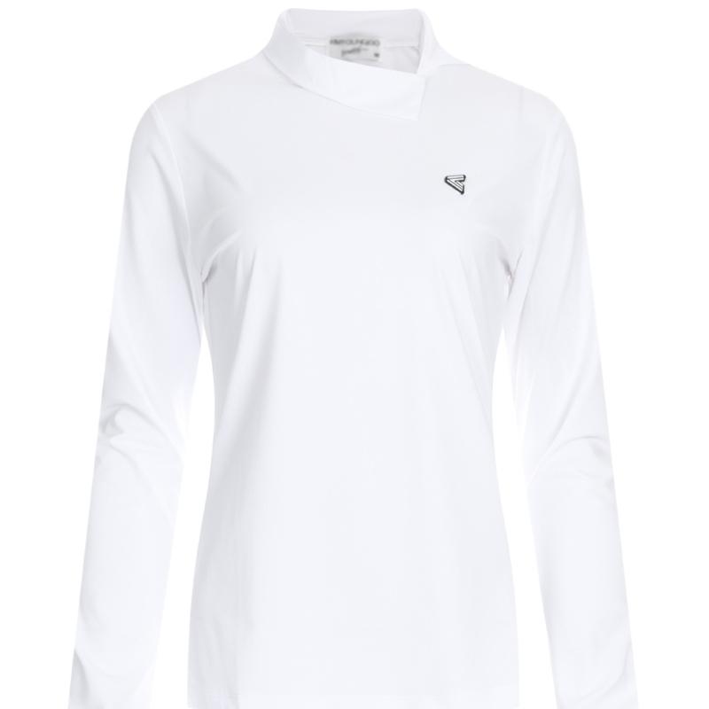 Shop Women Half Neck Golf Wear Long Sleeve Tee Pink Lb Wsh 227
