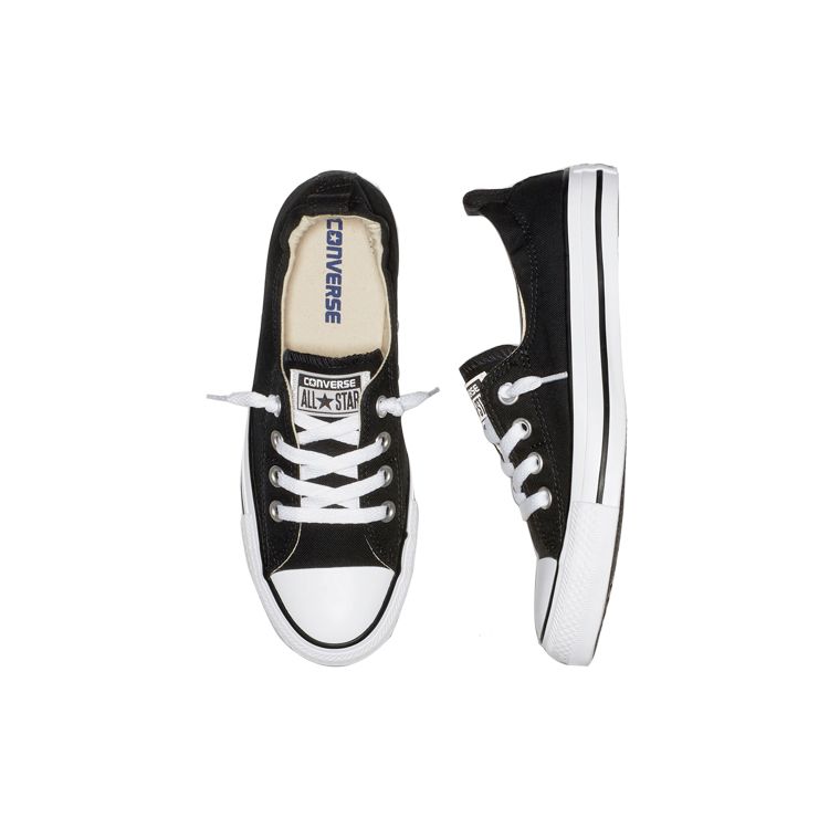 Converse Chuck Taylor All Star Shoreline Slip Černé Dámské Tenisky Bílé 537081F