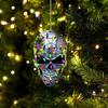 DIY Christmas Tree Drop Ornaments Horror Skeleton Car Ornaments Skull Pendant  Automotive Interio