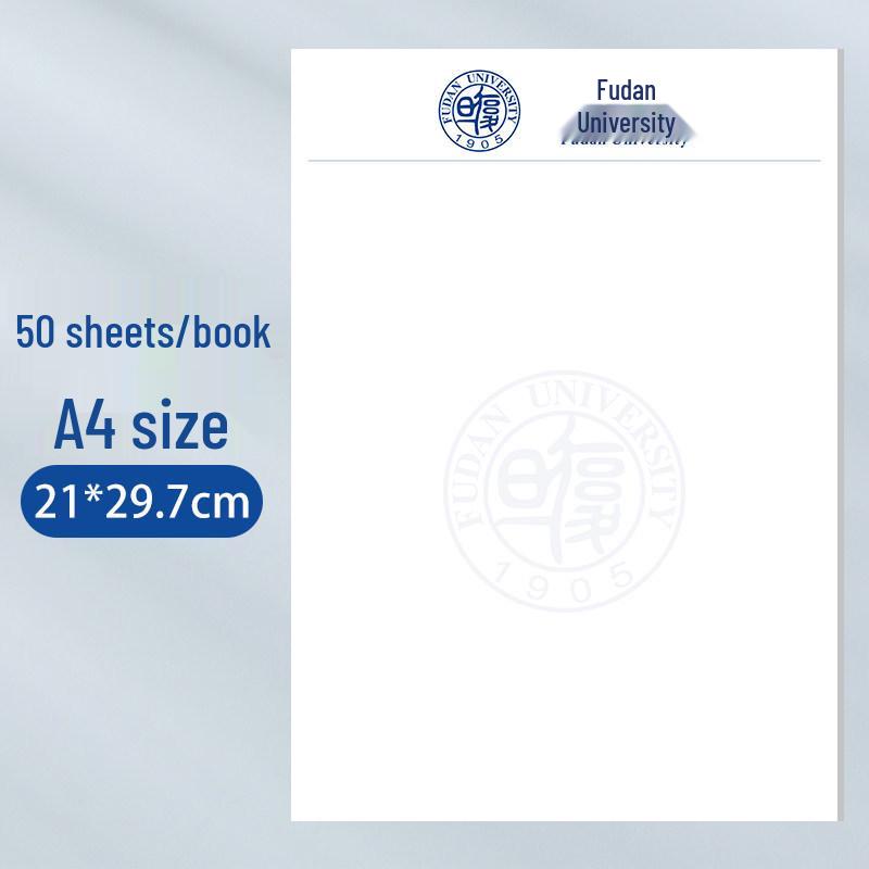 A4 Thickened Eye Protection Draft Paper - No Ink Bleed, Easy to Write, Ideal for University Notes