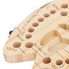 Teeth Storage Wooden Box Baby Tooth Keepsake Collecting Box Infants Kids Save Boxes