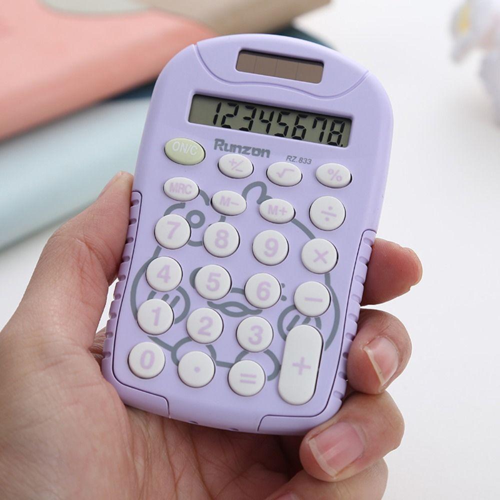 Calcolatrice da Tastiera a 8 Cifre Mini Calcolatrici Matematiche Calcolatrice Elettronica Cancelleria per Studenti