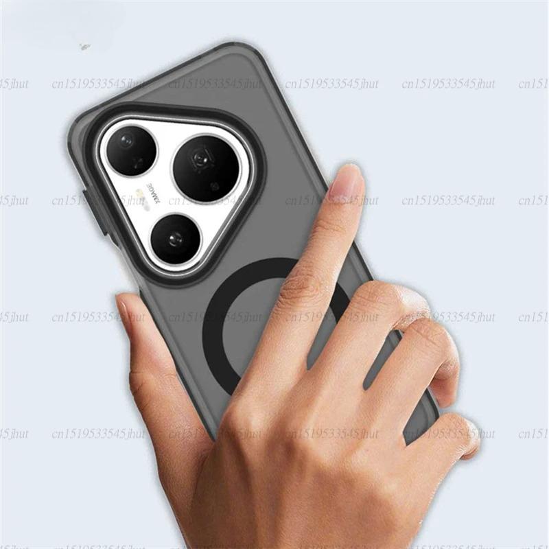 Pro pouzdro Huawei Pura 80 Pro Plus Pouzdro Huawei Pura 80 Ultra Magnetická Adsorpce Bezdrátové Nabíjení Kryt Pro Pouzdro Huawei Pura 80 Pro Plus