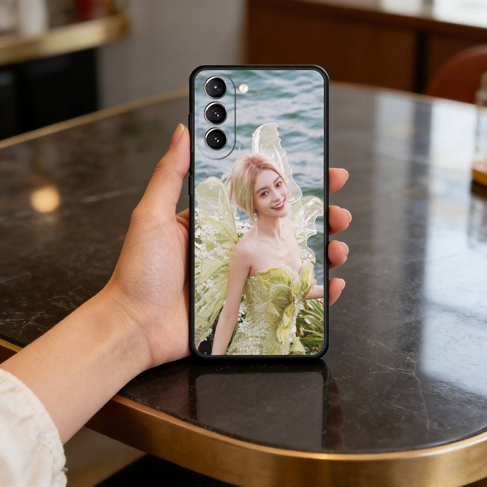 Actress Angelababy Case for Samsung Galaxy S21 S25 FE S24 S23 Ultra S20 S9 S22 Plus S10 TPU Cover