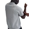 Nike Heritage Confortevole Versatile Semplice Moda T-shirt a Maniche Corte Uomo Top Grigio Fumo Chiaro HJ8088-077
