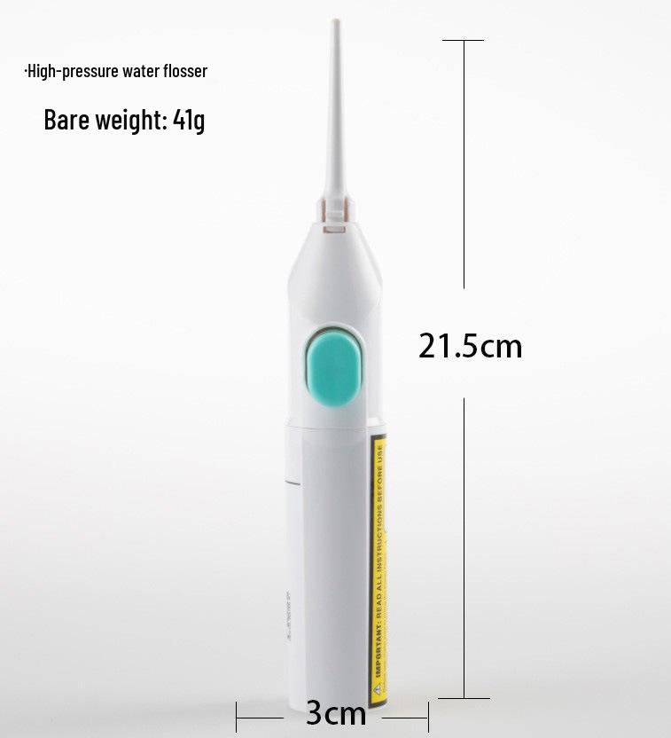 Portable High-Pressure Water Flosser for Home Teeth Cleaning