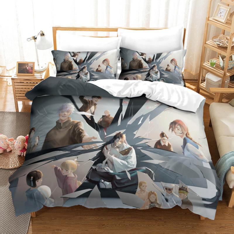 Movie Game Three-Piece Yama, Thickened Quilt Cover Printing 3D Digital