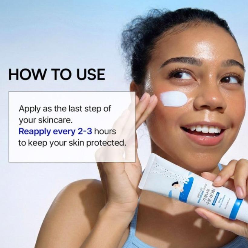 ROUND LAB Birch Juice Moisturizing Sunscreen SPF50+ PA++++ 50ml Hydrating UV Protection