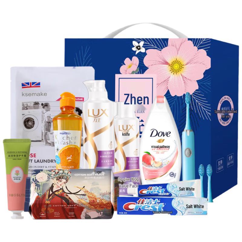 

LUX Anti-Dandruff Hair Care & Cleaning 9-Piece Set