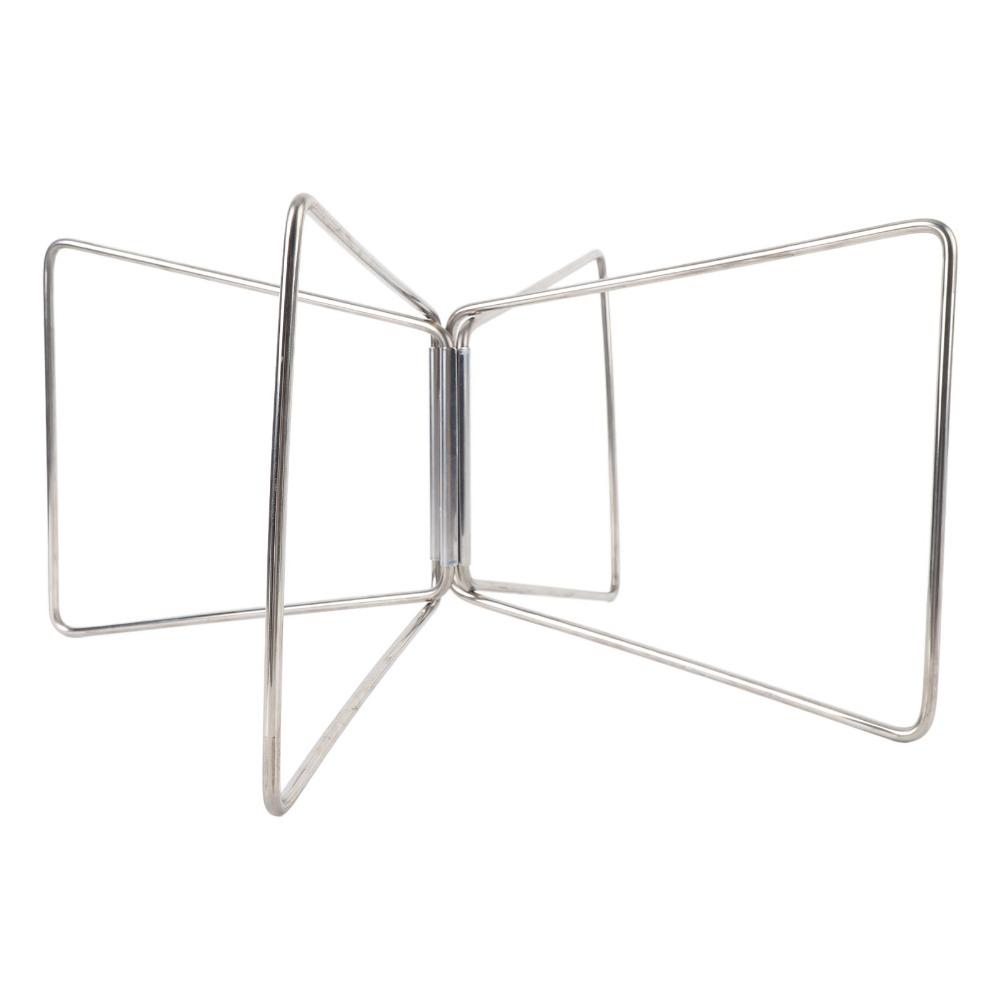 Damp Proof Cooler Holder Stand Stainless Steel Cooler Rack Durable Foldable Cooler Stand  Camping