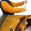 Non-stick Liner Leather Welding Work Sleeves Cowhide Leather Arm Guards  Welding Supplies