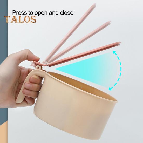 Seasoning Box with Lid Nordic Style 4-compartment Easy To Use Odor-free Easy Grip Seasoning Box Home Supplies