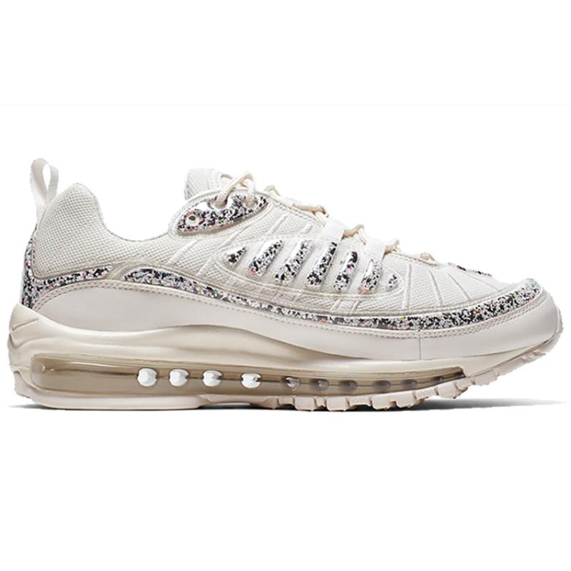 Nike Air Max 98 Lx 'Recycled Material White Beige' Women's Sneakers Casual Shoes AV4417-002