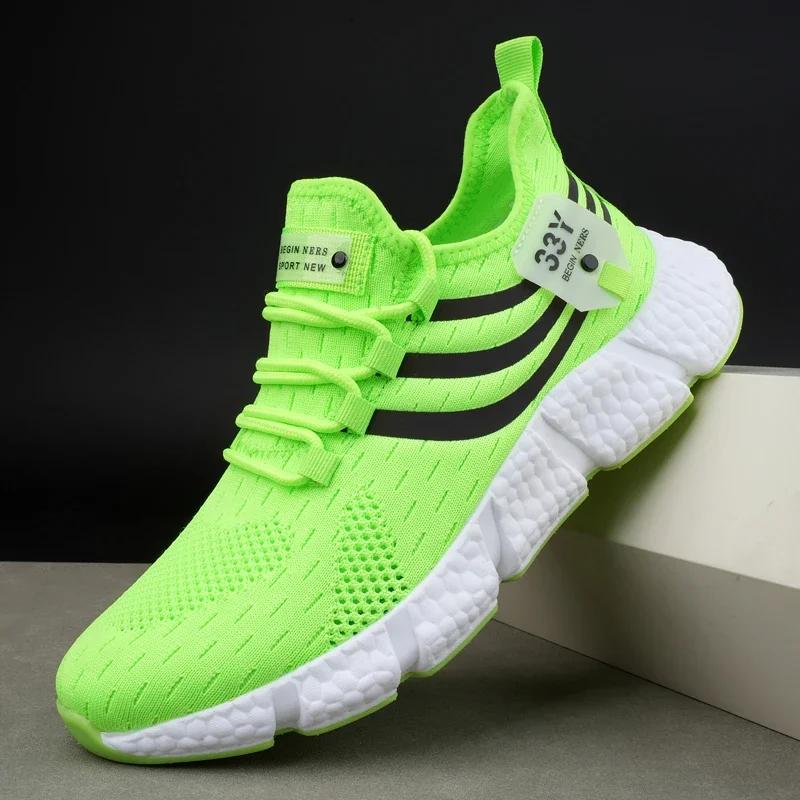 Sneakers for Men Breathable Running Sport Shoes Summer Athletic Sneakers Shoes Casual Brand Women Shoes Tenis Masculino