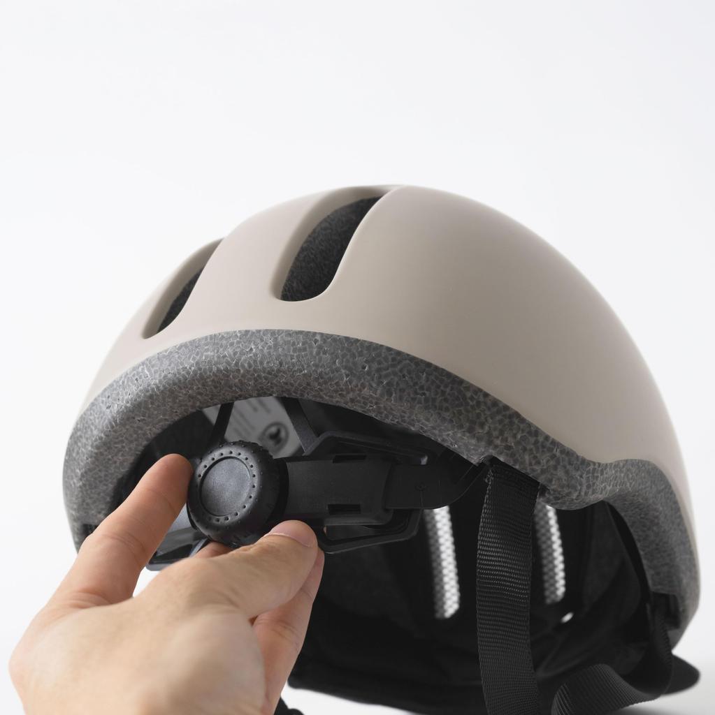 BICYCOVER Helmet for Children and Adults Child Size Ages Parent-Child (Beige, (52-56cm, 3-10))