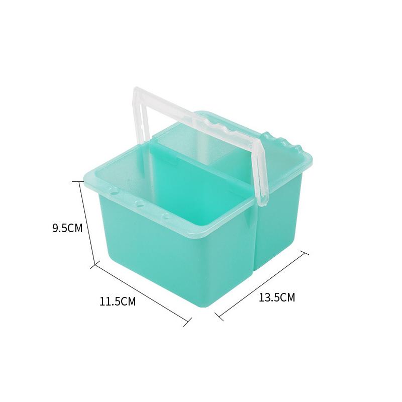 Galeată de spălat pensule pentru pictură în acuarelă 3 în 1 4 în 1, găleți de plastic, suport pentru spălarea pensulelor pentru desen, materiale de artă