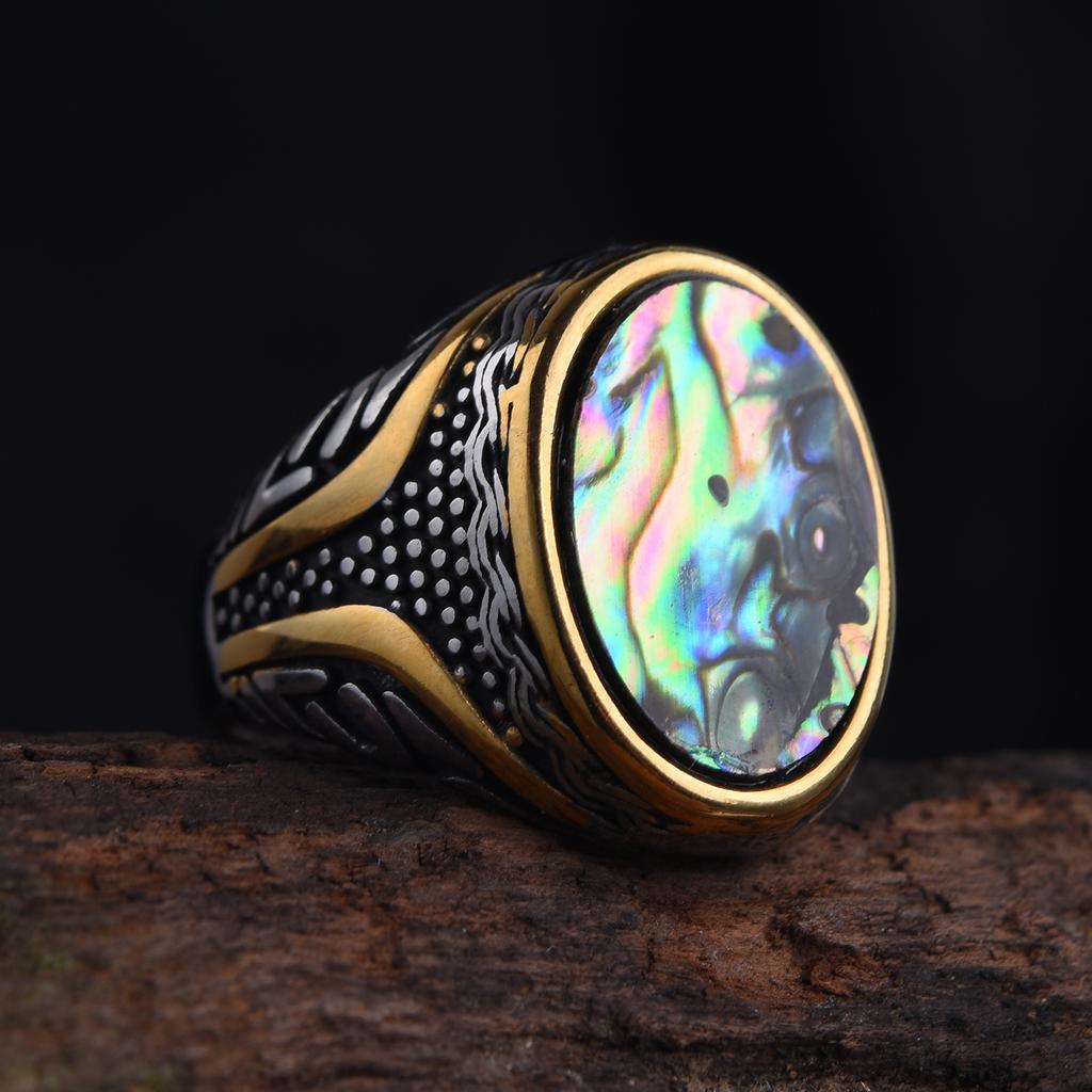 R3231Men's/Women Many Gem Style Colors 316LStainless Steel Rings Classic Fashion Trend Jewelry High Quality Products