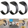 Set Of 3 Multipurpose C Shaped Purse Hooks Aluminum Table Hangers For Bags Coat Keys Organization Desk Organizers