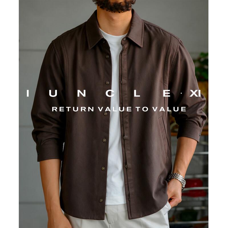 iunclexi Men's Urban Commuter Casual Lapel Jacket
