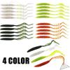 5 Stück Worms Soft Fishing Lure Baits Artificial Bait Lure Fishing TackleSport, Angelsport, Köder, Futtermittel & Fliegen!