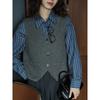 2026 Autunno Inverno Nuovo Maglione da Donna Pullover Lavorato a Maglia Perline Vintage Top da Donna Gilet Canotta Senza Maniche Largo Casual