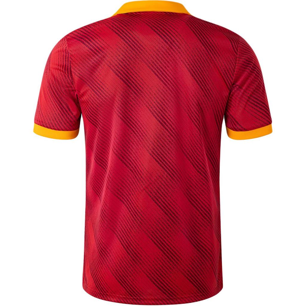 Adidas Aeroready Polo Neck Comfortable Short Sleeve Retro Football Shirt Men Tops Red IV6079