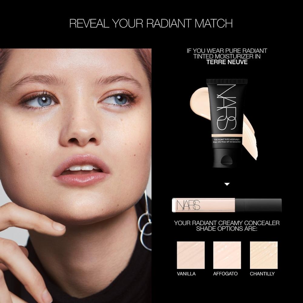 Nars Pure Radiant getönte Feuchtigkeitscreme LSF 30 1,9 oz Terre Neuve L0