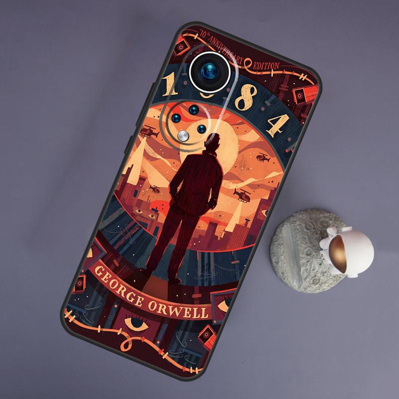 1984 George Orwell For Huawei Honor Magic 5 Lite 70 50 X8 X9 a P20 P30 P40 P50 P60 Pro P Smart Nova 9 5T Case