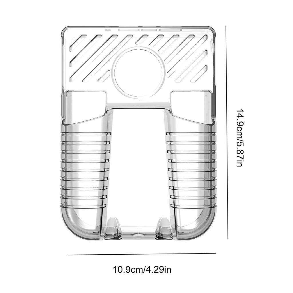 High Quality Transparent TPU Protective Cover for ANBERNIC RG406V Game Console Slim and Durable Anti-Scratch Gaming Accessories