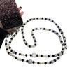 New Crystal Phone Chain High-End Feel Phone Strap Crossbody Wearable Fashion Rhinestone Ball Pearl Neck Strap Wholesale