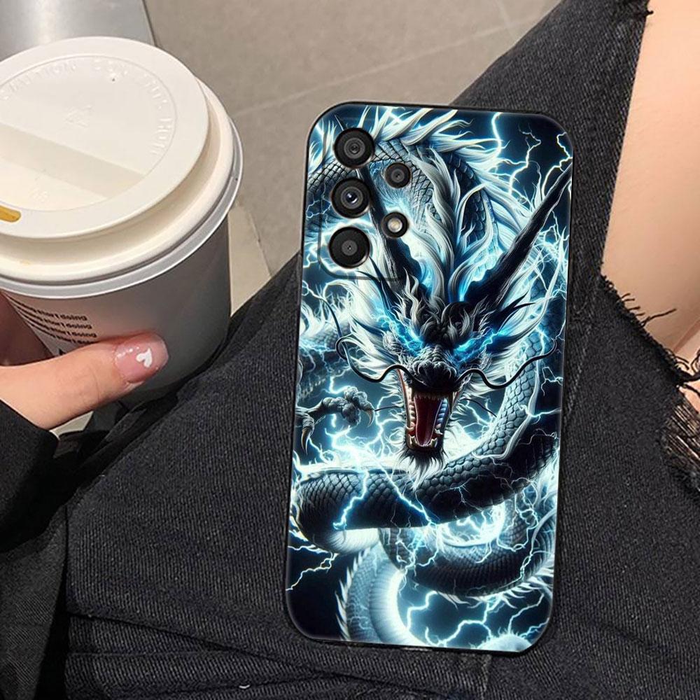 Dragon Tiger Wolf Phone Case For Samsung A73 A72 A71 A57 A56 A55 A54 A53 A52 A51 A37 A36 A33 A32 A35 A23 A22 A16 A15 A14 Case