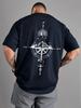 Summer Harajuku Retro Compass 3d Print Breatha Quickdry Unisexs Largesized Tshirt Outdoors Leisure Sports Parentchild Clothing