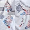 Trend Keychain Ornament Decoration for Bags Phones Sweet Cool Girl Decorations