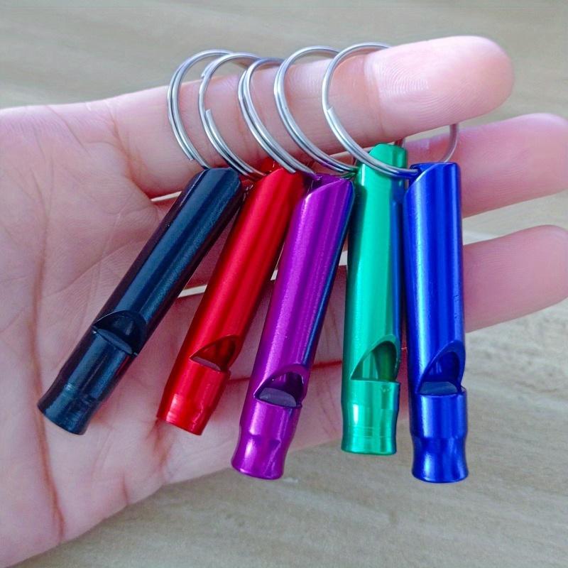 Loud & Durable Whistles with Keychains - Outdoor Whistles Suitable for Hiking, Camping, Dog Training